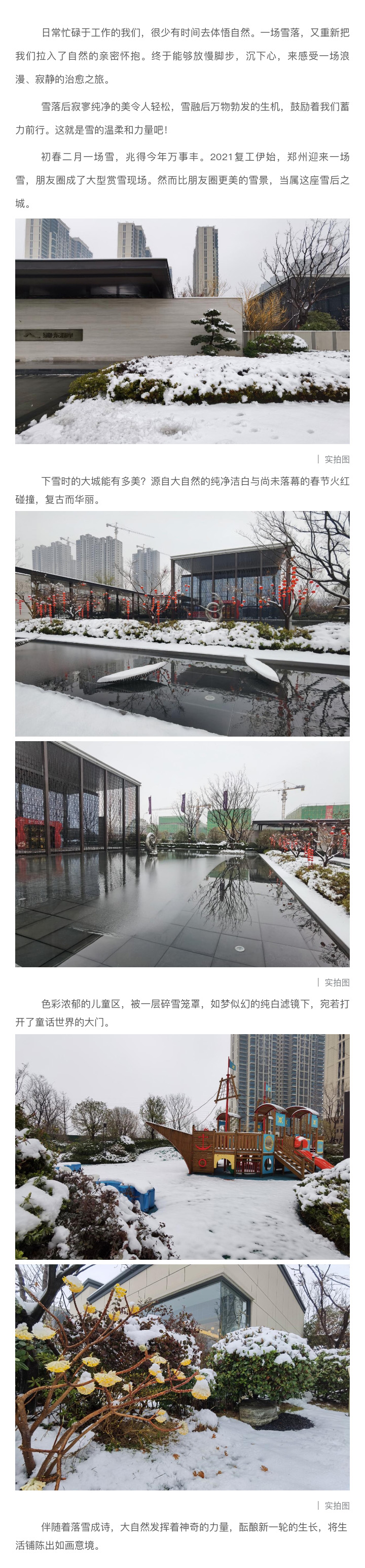 2021浪漫开年，共赏一场鹅毛大雪(xuě)！